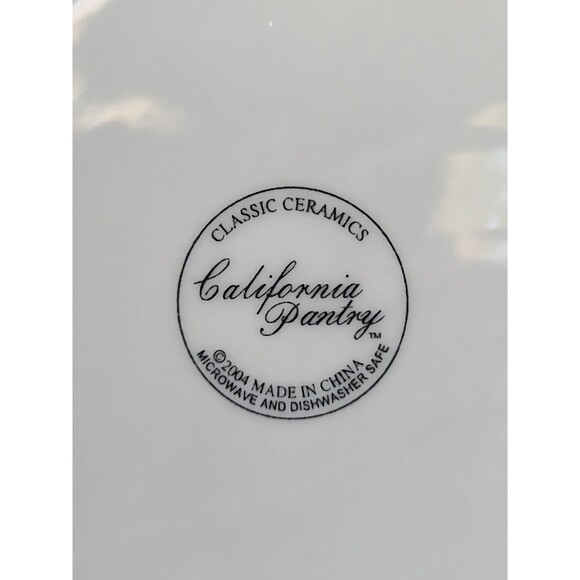 California Pantry Classic Ceramics 2004  Small Lipped Dish - Picture 4 of 10